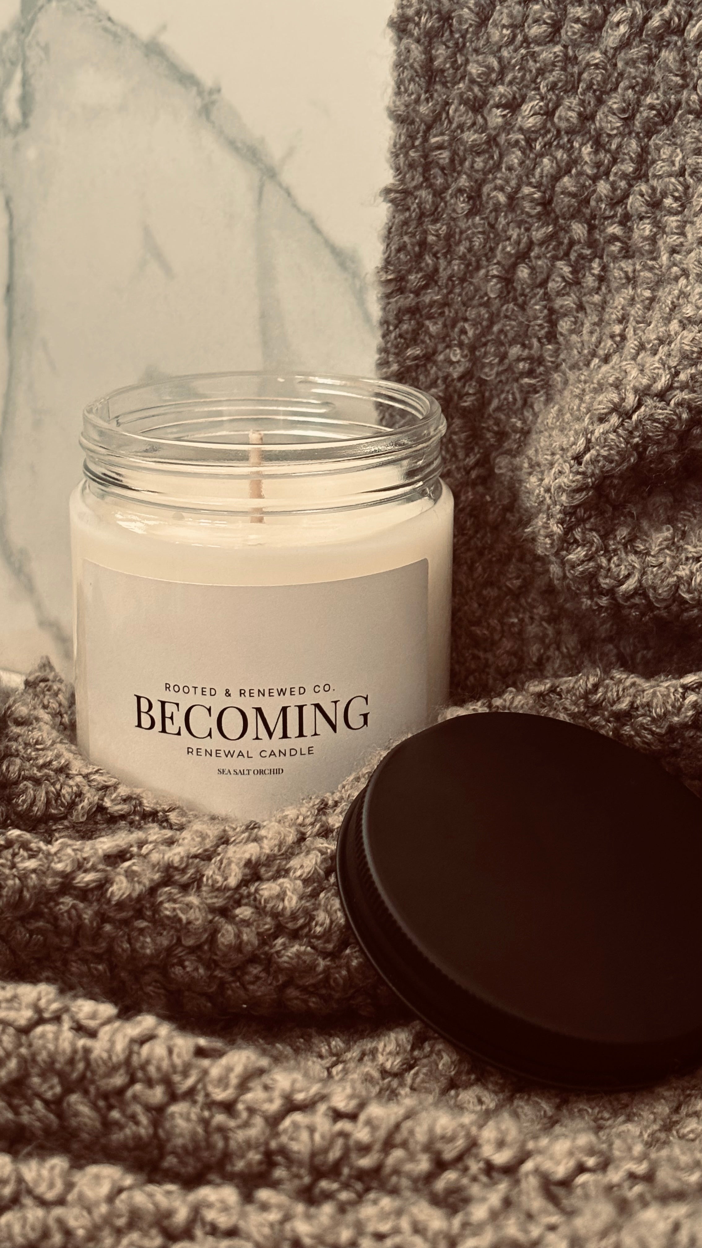 Becoming Candle — Sea Salt Orchid